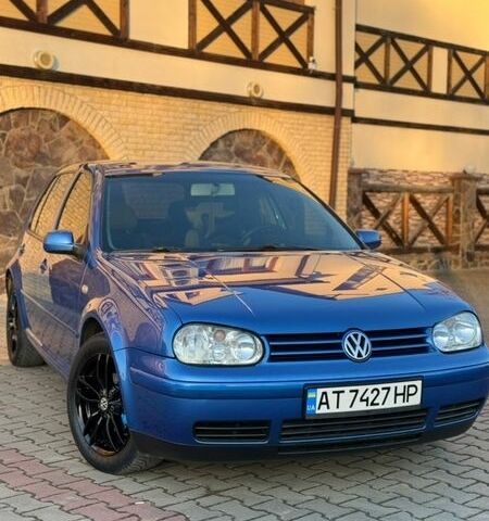 Синий Фольксваген Гольф, объемом двигателя 1.6 л и пробегом 175 тыс. км за 4300 $, фото 1 на Automoto.ua