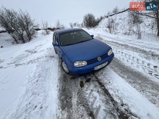 Синій Фольксваген Гольф, об'ємом двигуна 1.6 л та пробігом 322 тис. км за 3650 $, фото 1 на Automoto.ua