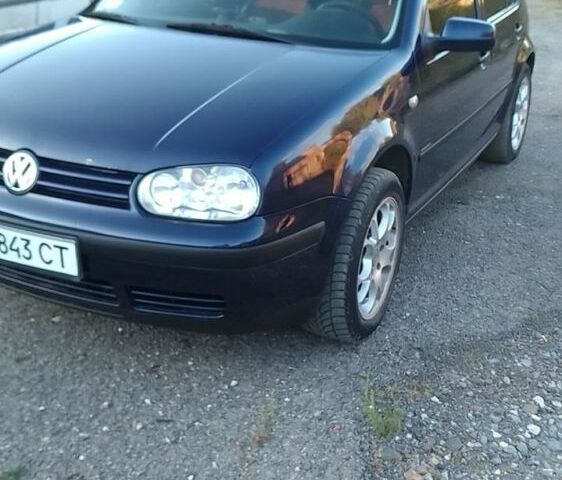 Синій Фольксваген Гольф, об'ємом двигуна 1.4 л та пробігом 244 тис. км за 4500 $, фото 1 на Automoto.ua