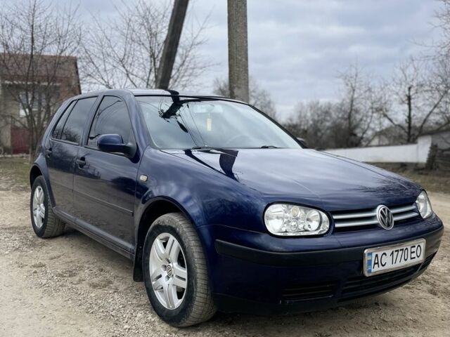 Синій Фольксваген Гольф, об'ємом двигуна 1.6 л та пробігом 260 тис. км за 3700 $, фото 1 на Automoto.ua