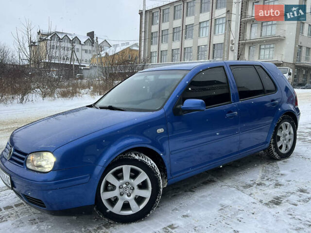 Синий Фольксваген Гольф, объемом двигателя 1.9 л и пробегом 322 тыс. км за 4499 $, фото 1 на Automoto.ua