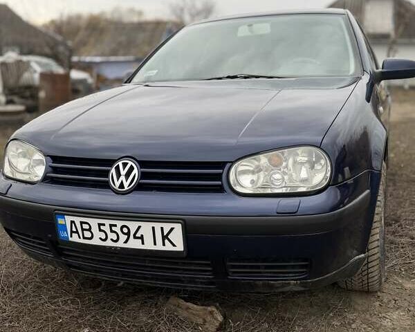 Синий Фольксваген Гольф, объемом двигателя 1.9 л и пробегом 385 тыс. км за 4300 $, фото 1 на Automoto.ua