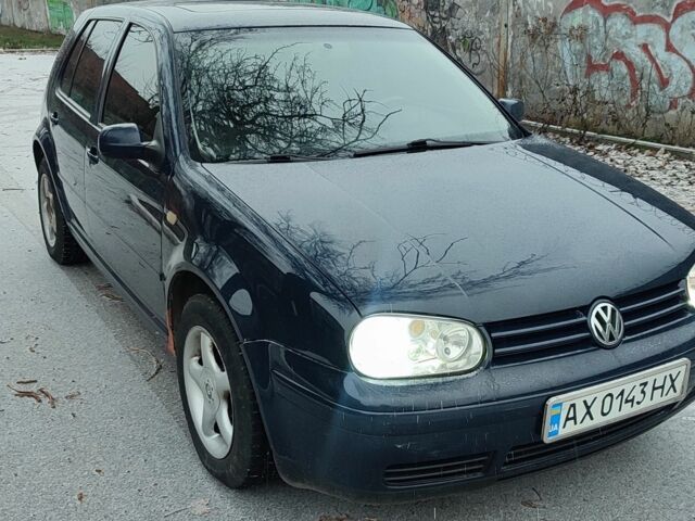 Синій Фольксваген Гольф, об'ємом двигуна 1.6 л та пробігом 180 тис. км за 3300 $, фото 1 на Automoto.ua