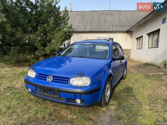 Синій Фольксваген Гольф, об'ємом двигуна 1.9 л та пробігом 259 тис. км за 1950 $, фото 1 на Automoto.ua