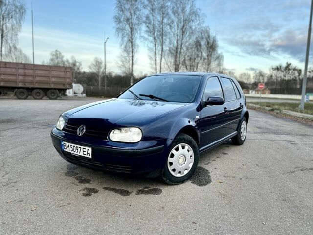 Синий Фольксваген Гольф, объемом двигателя 1.4 л и пробегом 247 тыс. км за 3100 $, фото 1 на Automoto.ua