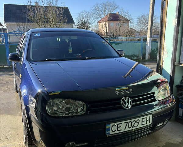 Синий Фольксваген Гольф, объемом двигателя 1.4 л и пробегом 206 тыс. км за 4600 $, фото 1 на Automoto.ua