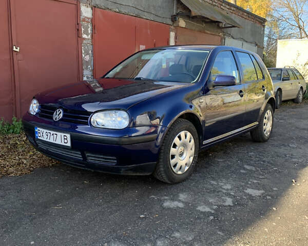 Фольксваген Гольф 2000 в Хмельницком на Automoto.ua Синий Фольксваген Гольф, объемом двигателя 1.6 л и пробегом 100 тыс. км за 5500 $, фото 1 на Automoto.ua
