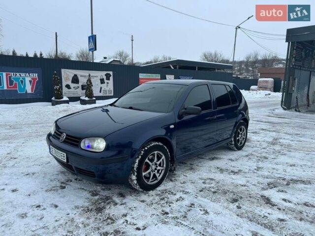 Синий Фольксваген Гольф, объемом двигателя 1.9 л и пробегом 340 тыс. км за 4200 $, фото 1 на Automoto.ua