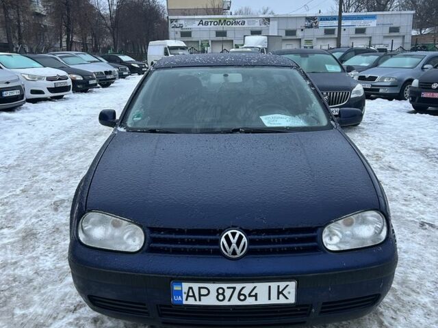 Синий Фольксваген Гольф, объемом двигателя 1.4 л и пробегом 167 тыс. км за 4000 $, фото 1 на Automoto.ua