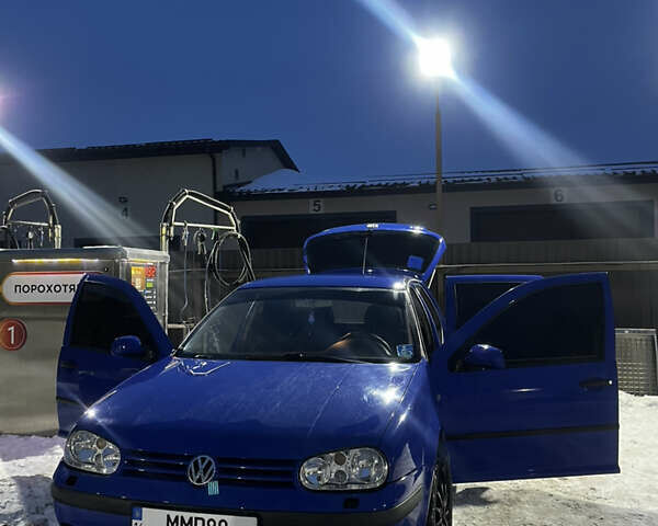 Синій Фольксваген Гольф, об'ємом двигуна 1.6 л та пробігом 230 тис. км за 4200 $, фото 1 на Automoto.ua