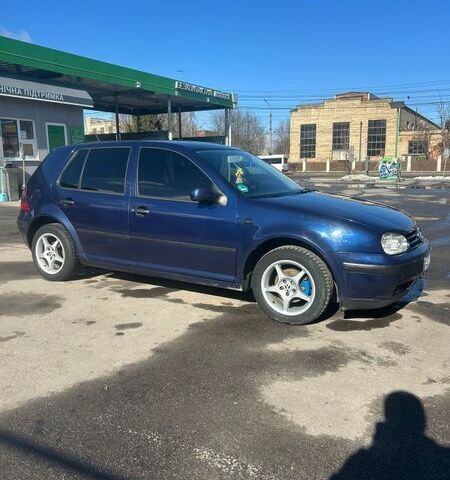 Синій Фольксваген Гольф, об'ємом двигуна 1.6 л та пробігом 324 тис. км за 3700 $, фото 1 на Automoto.ua