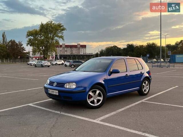 Синий Фольксваген Гольф, объемом двигателя 1.39 л и пробегом 216 тыс. км за 4200 $, фото 1 на Automoto.ua