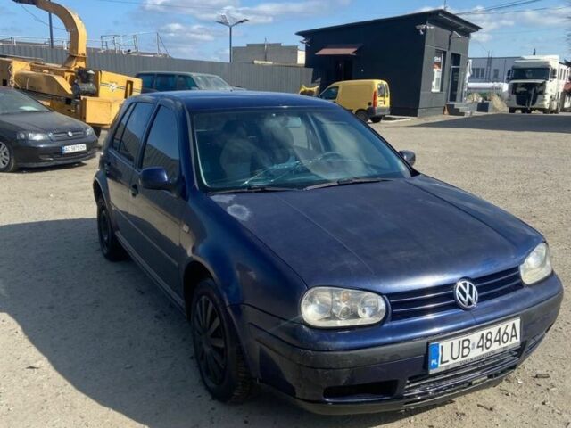 Синий Фольксваген Гольф, объемом двигателя 1.9 л и пробегом 500 тыс. км за 1000 $, фото 1 на Automoto.ua