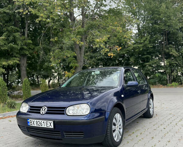 Синий Фольксваген Гольф, объемом двигателя 1.6 л и пробегом 259 тыс. км за 4700 $, фото 1 на Automoto.ua
