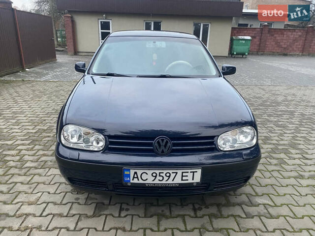 Синій Фольксваген Гольф, об'ємом двигуна 1.6 л та пробігом 226 тис. км за 4500 $, фото 1 на Automoto.ua