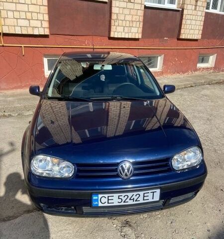 Синий Фольксваген Гольф, объемом двигателя 1.4 л и пробегом 300 тыс. км за 3600 $, фото 1 на Automoto.ua