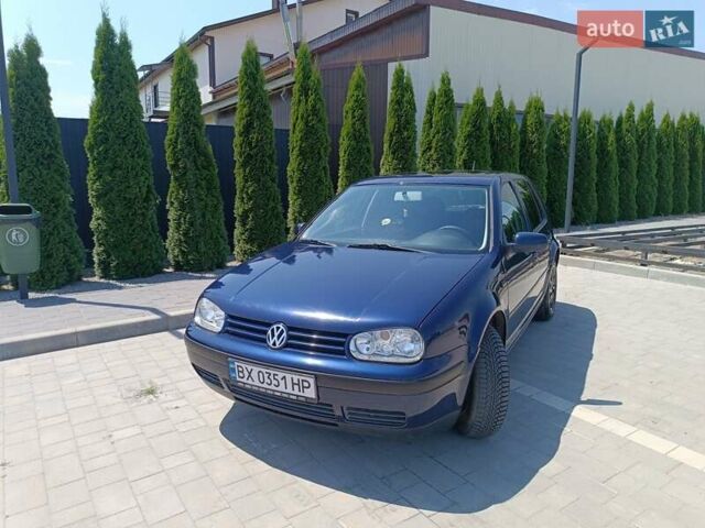 Синій Фольксваген Гольф, об'ємом двигуна 1.6 л та пробігом 182 тис. км за 4350 $, фото 1 на Automoto.ua