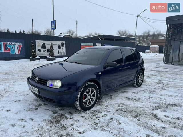 Синий Фольксваген Гольф, объемом двигателя 1.9 л и пробегом 340 тыс. км за 4150 $, фото 1 на Automoto.ua