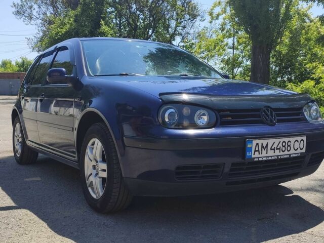 Синий Фольксваген Гольф, объемом двигателя 1.9 л и пробегом 360 тыс. км за 4488 $, фото 1 на Automoto.ua