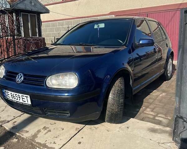 Синий Фольксваген Гольф, объемом двигателя 1.6 л и пробегом 275 тыс. км за 3650 $, фото 1 на Automoto.ua