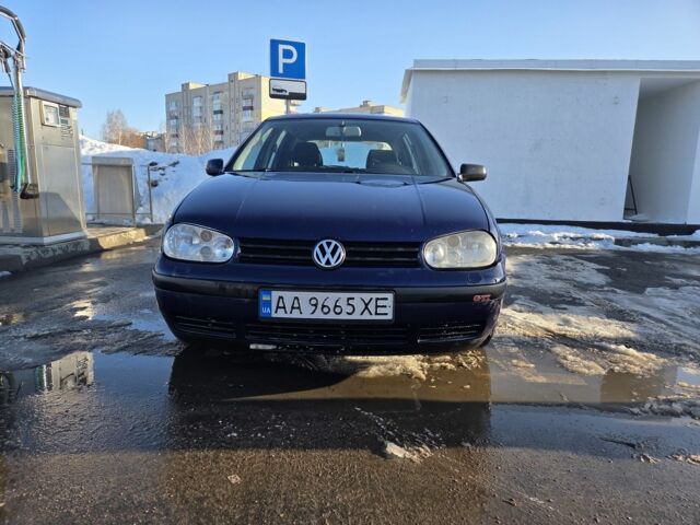 Синій Фольксваген Гольф, об'ємом двигуна 1.9 л та пробігом 260 тис. км за 4500 $, фото 1 на Automoto.ua