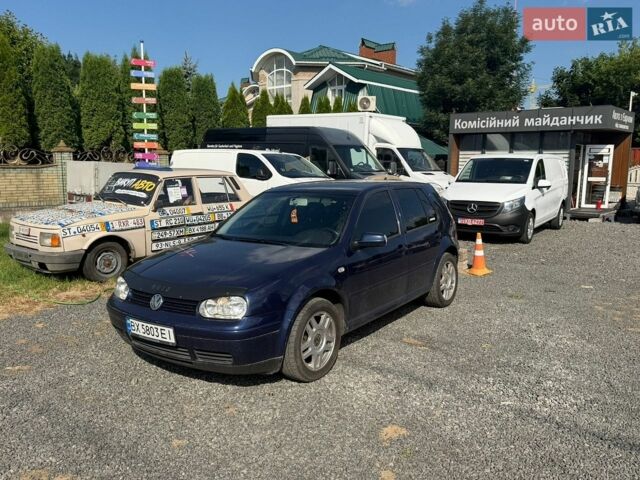 Синій Фольксваген Гольф, об'ємом двигуна 1.6 л та пробігом 250 тис. км за 3600 $, фото 1 на Automoto.ua