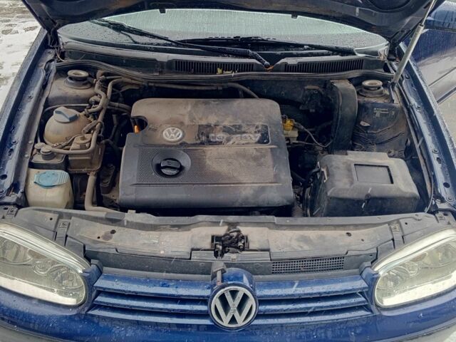 Синий Фольксваген Гольф, объемом двигателя 1.6 л и пробегом 250 тыс. км за 3300 $, фото 1 на Automoto.ua