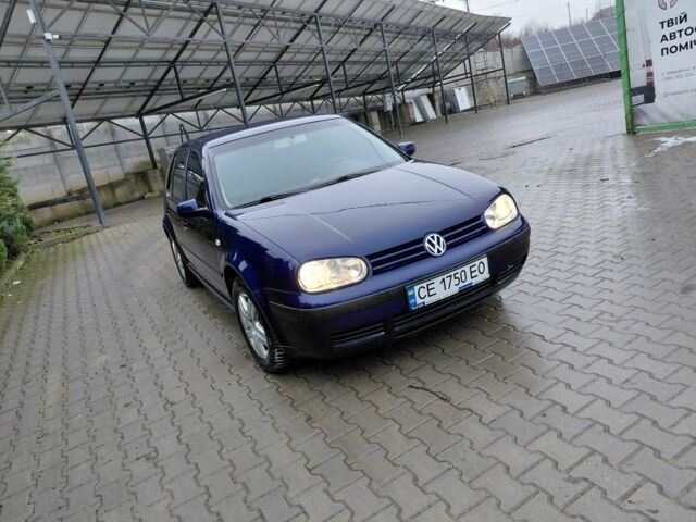 Синий Фольксваген Гольф, объемом двигателя 1.4 л и пробегом 244 тыс. км за 3700 $, фото 1 на Automoto.ua