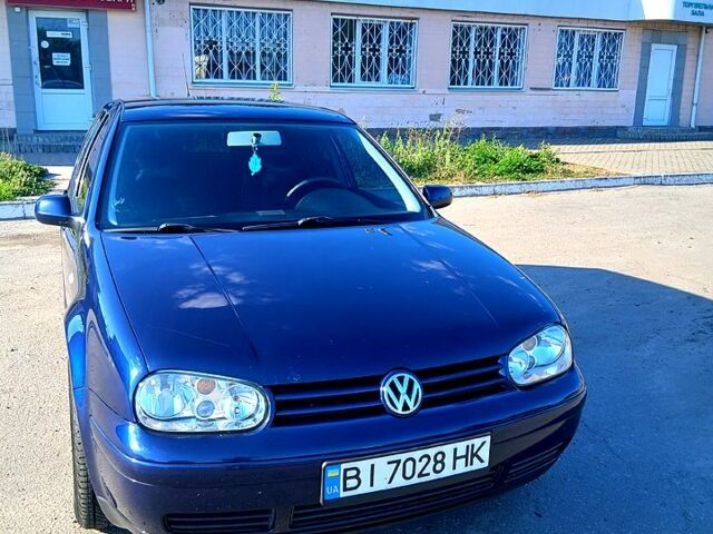 Синій Фольксваген Гольф, об'ємом двигуна 1.9 л та пробігом 258 тис. км за 4200 $, фото 1 на Automoto.ua