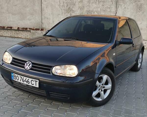 Синій Фольксваген Гольф, об'ємом двигуна 1.6 л та пробігом 196 тис. км за 3199 $, фото 1 на Automoto.ua