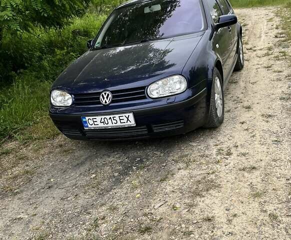 Синий Фольксваген Гольф, объемом двигателя 1.6 л и пробегом 188 тыс. км за 4850 $, фото 1 на Automoto.ua