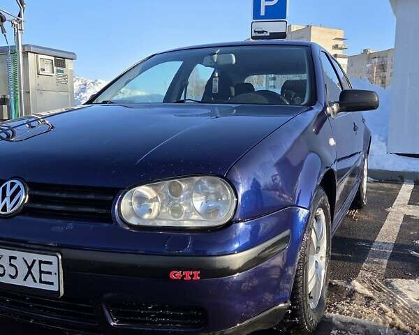 Синий Фольксваген Гольф, объемом двигателя 1.9 л и пробегом 260 тыс. км за 4500 $, фото 1 на Automoto.ua