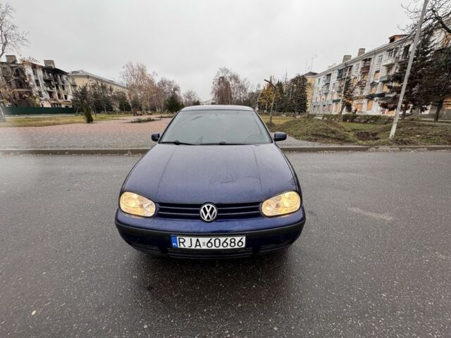 Синій Фольксваген Гольф, об'ємом двигуна 1.9 л та пробігом 342 тис. км за 2400 $, фото 1 на Automoto.ua