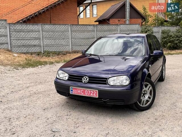 Синий Фольксваген Гольф, объемом двигателя 1.4 л и пробегом 266 тыс. км за 4799 $, фото 1 на Automoto.ua
