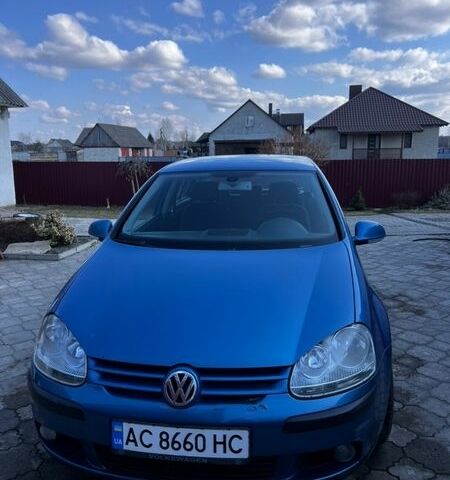 Синий Фольксваген Гольф, объемом двигателя 1.9 л и пробегом 306 тыс. км за 4000 $, фото 1 на Automoto.ua