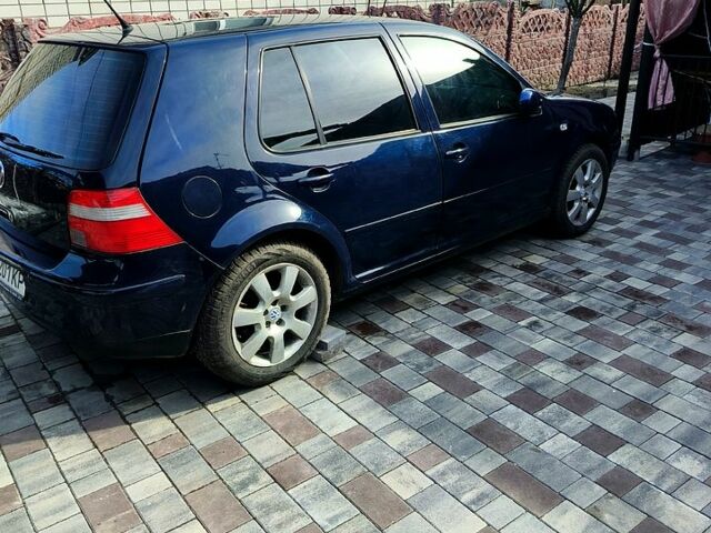 Синий Фольксваген Гольф, объемом двигателя 1.4 л и пробегом 183 тыс. км за 4500 $, фото 1 на Automoto.ua