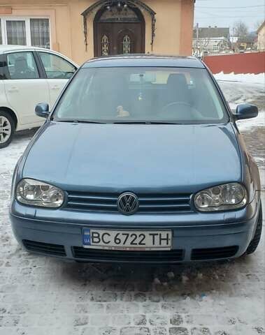 Синий Фольксваген Гольф, объемом двигателя 1.6 л и пробегом 278 тыс. км за 4500 $, фото 1 на Automoto.ua