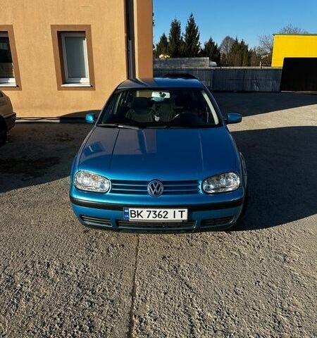 Синій Фольксваген Гольф, об'ємом двигуна 1.6 л та пробігом 248 тис. км за 4850 $, фото 1 на Automoto.ua