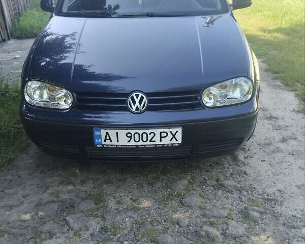 Синий Фольксваген Гольф, объемом двигателя 1.39 л и пробегом 222 тыс. км за 4100 $, фото 1 на Automoto.ua