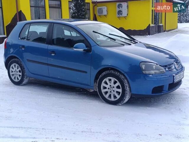 Синий Фольксваген Гольф, объемом двигателя 1.6 л и пробегом 174 тыс. км за 6100 $, фото 1 на Automoto.ua