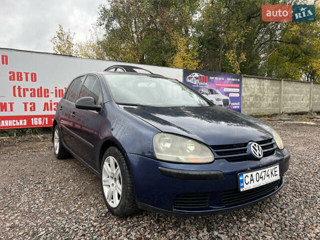 Синий Фольксваген Гольф, объемом двигателя 1.9 л и пробегом 280 тыс. км за 5500 $, фото 1 на Automoto.ua