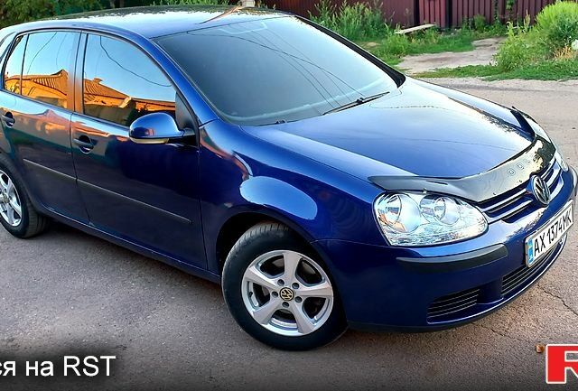Синий Фольксваген Гольф, объемом двигателя 1.4 л и пробегом 275 тыс. км за 5200 $, фото 1 на Automoto.ua