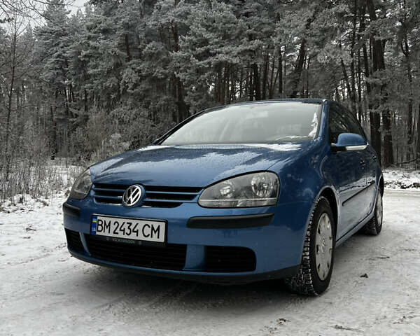 Синий Фольксваген Гольф, объемом двигателя 1.4 л и пробегом 220 тыс. км за 5300 $, фото 1 на Automoto.ua