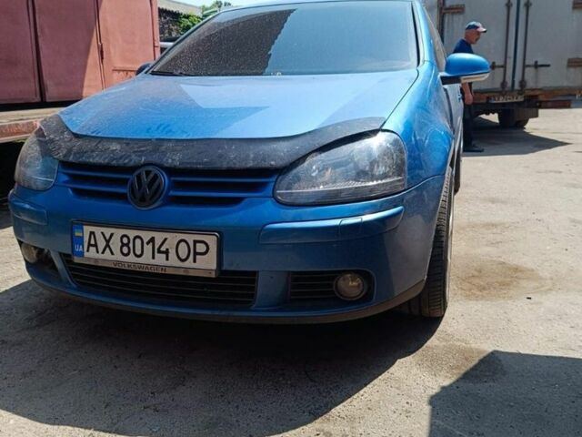 Синий Фольксваген Гольф, объемом двигателя 2 л и пробегом 285 тыс. км за 6000 $, фото 1 на Automoto.ua