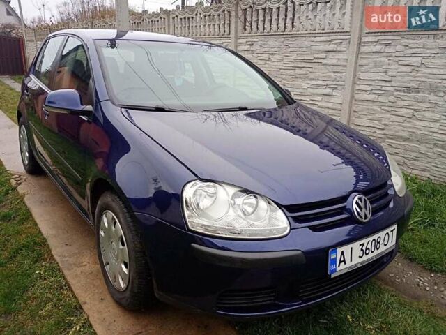 Синий Фольксваген Гольф, объемом двигателя 1.4 л и пробегом 259 тыс. км за 5200 $, фото 1 на Automoto.ua