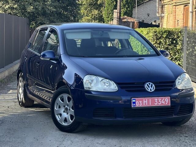 Синий Фольксваген Гольф, объемом двигателя 1.4 л и пробегом 227 тыс. км за 5100 $, фото 1 на Automoto.ua