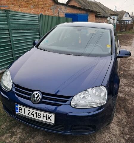 Синий Фольксваген Гольф, объемом двигателя 1.6 л и пробегом 212 тыс. км за 5250 $, фото 1 на Automoto.ua