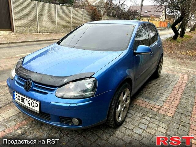 Синій Фольксваген Гольф, об'ємом двигуна 2 л та пробігом 290 тис. км за 6500 $, фото 1 на Automoto.ua