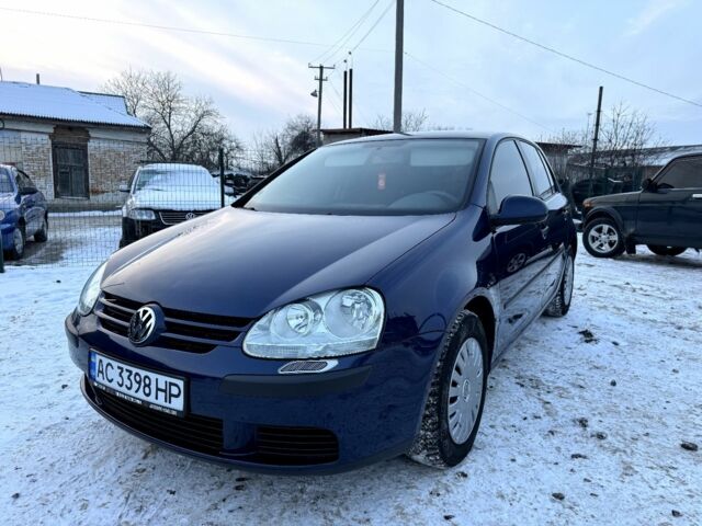Синий Фольксваген Гольф, объемом двигателя 1.4 л и пробегом 232 тыс. км за 4900 $, фото 1 на Automoto.ua
