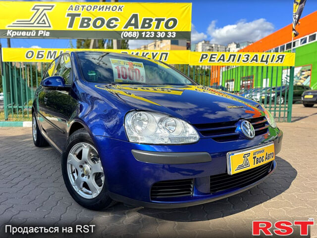 Синій Фольксваген Гольф, об'ємом двигуна 1.4 л та пробігом 245 тис. км за 6400 $, фото 1 на Automoto.ua